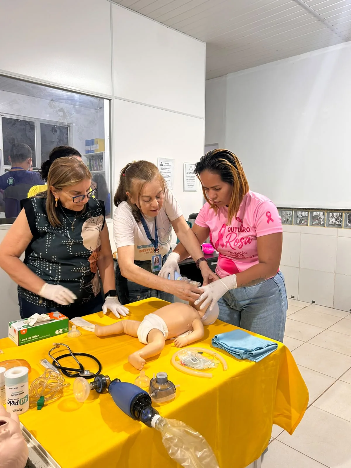 Curso de Reanimação Neonatal em Santarém/PA